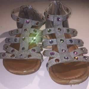 Stevie’s Little Girl Gem Sandals